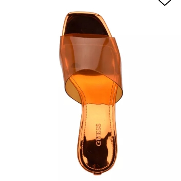 Guess Hambree Fashion Mules Clear Sunset -9 - Picture 4 of 9